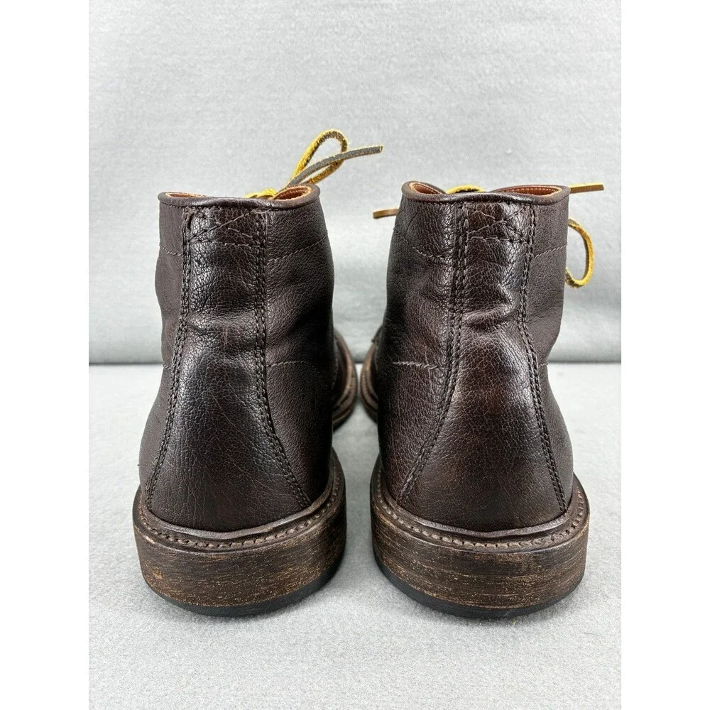 Frye Jack Lace Up 87893 Mens Brown Leather Casual Dress Boots Mens Size 11.5 D